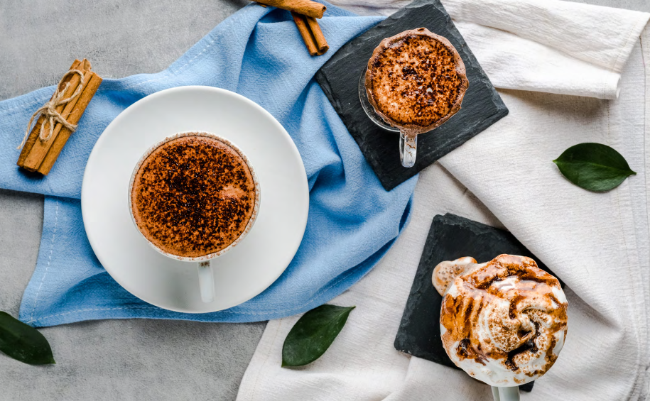 Capuccino com canela