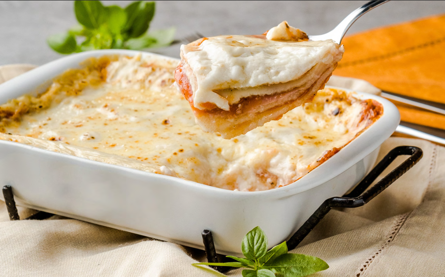 Lasanha gratinada